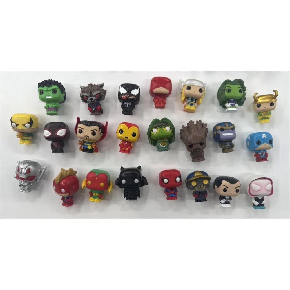 Marvel Comics Avengers Funko Pocket Pops Figures Lot of 23 Mini Bitty Toy Bundle